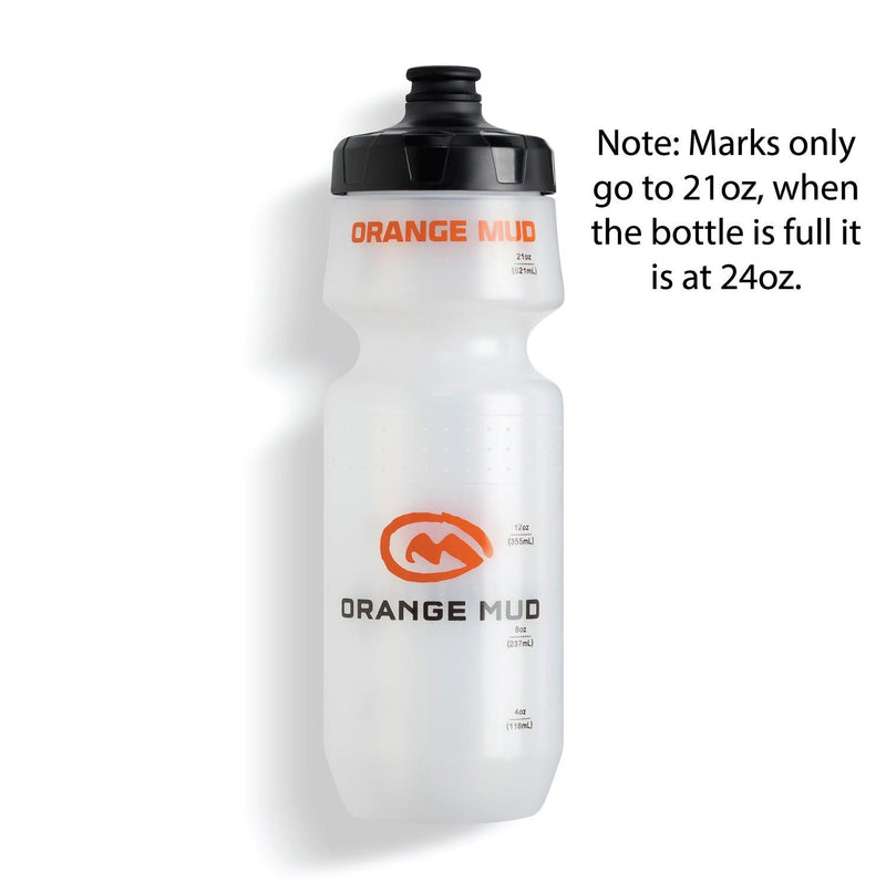 Load image into Gallery viewer, Orange Mud Running Water Bottle