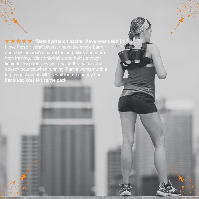 Load image into Gallery viewer, Orange Mud - HydraQuiver Double Barrel Hydration Pack