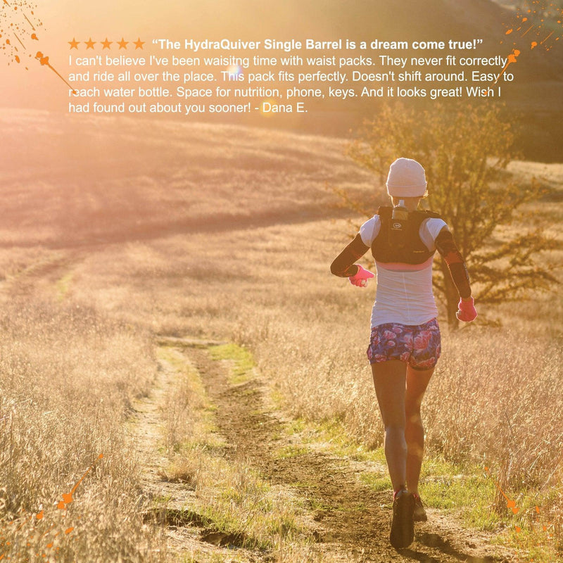 Load image into Gallery viewer, Orange Mud - HydraQuiver Single Barrel: Ideal for road running