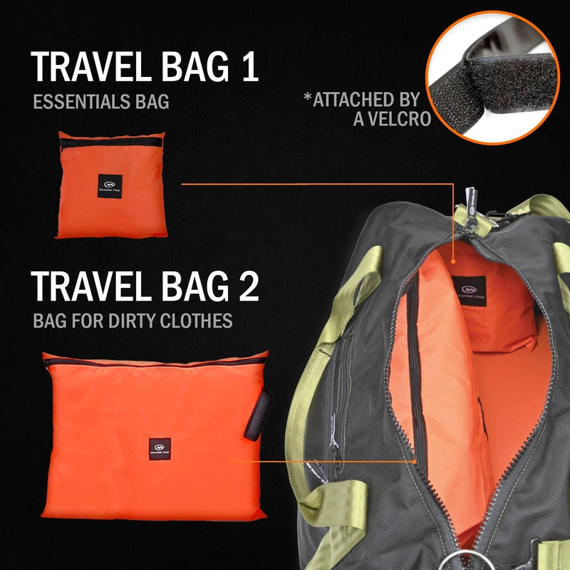 Load image into Gallery viewer, Orange Mud - Modular GYM Bag 55L