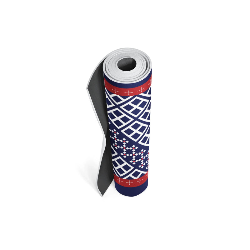 Load image into Gallery viewer, Yune Yoga - Yoga Mat | 6mm Thick | Blue | Non-Slip | Eco Friendly | Yune Yoga | Reiko
