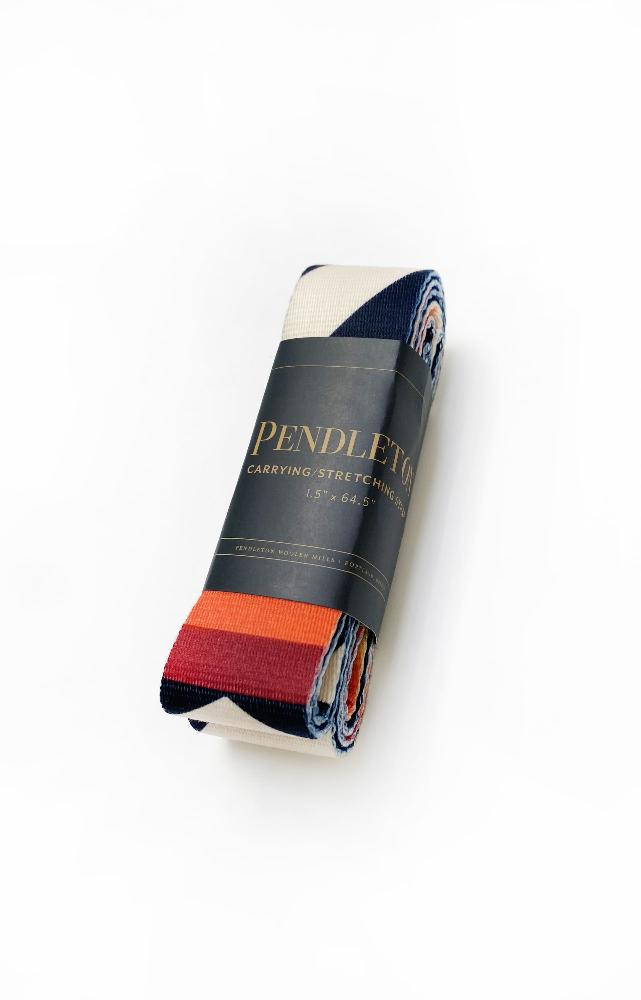 Load image into Gallery viewer, Yune Yoga - Yoga Strap Pendleton Fire Legend