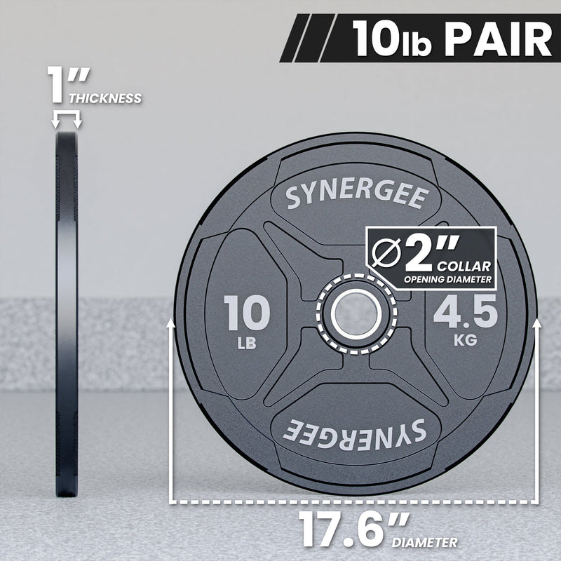 Load image into Gallery viewer, Synergee - Synergee EZ Grip Bumper Plates