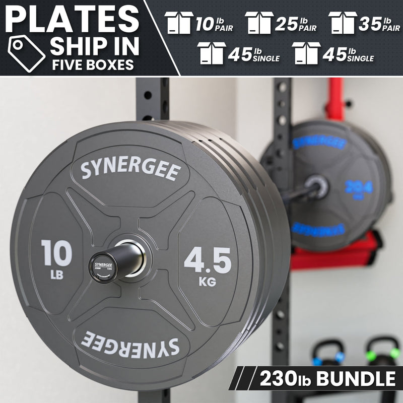 Load image into Gallery viewer, Synergee - Ez Grip Bumper Plates