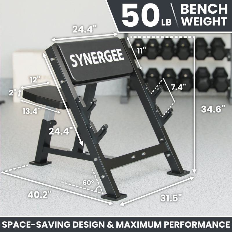Load image into Gallery viewer, Synergee - Preacher Curl Bench