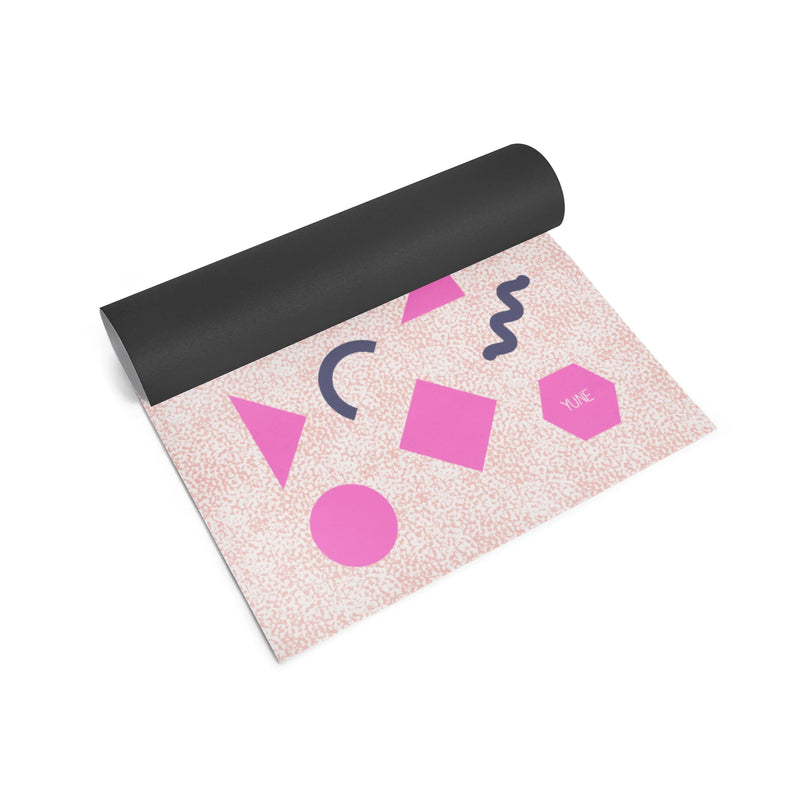 Load image into Gallery viewer, Yune Yoga - Yoga Mat | 6mm Thick | Pink | Non-Slip | Eco Friendly | Yune Yoga | Titania