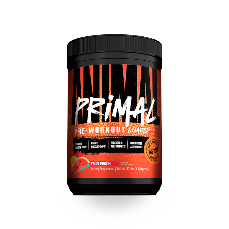 Load image into Gallery viewer, Animal Primal Preworkout Fruit Punch product shot