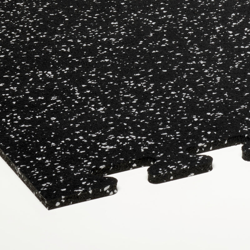 Load image into Gallery viewer, 3/8" Interlocking Rubber Tiles with Straight Edges - 9mm