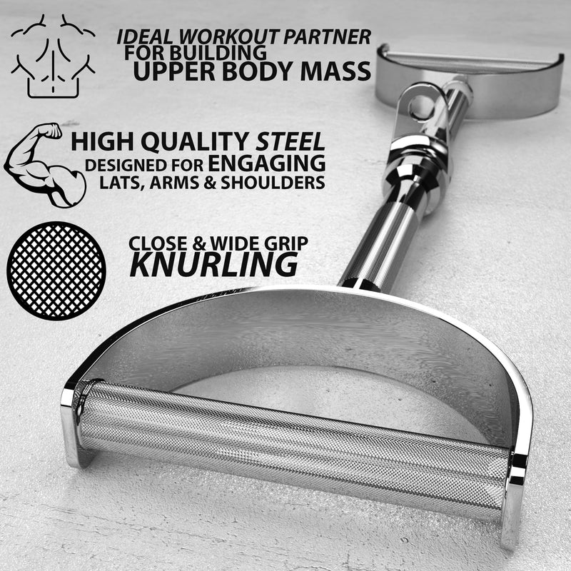 Load image into Gallery viewer, Synergee - Pro-Style Lat Bar Cable Attachment