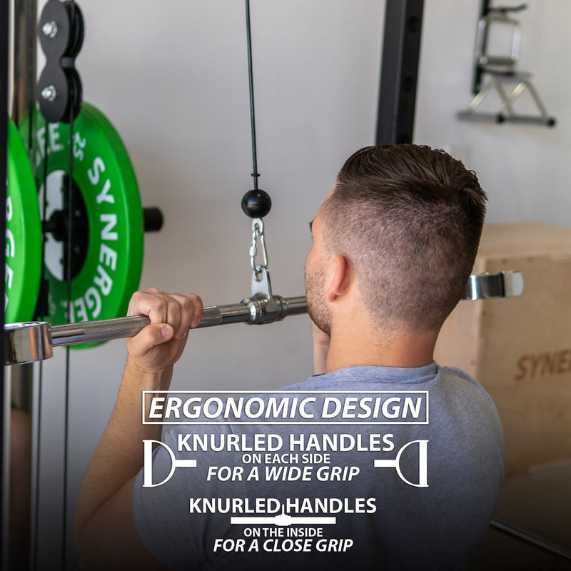 Load image into Gallery viewer, Synergee - Pro-Style Lat Bar Cable Attachment