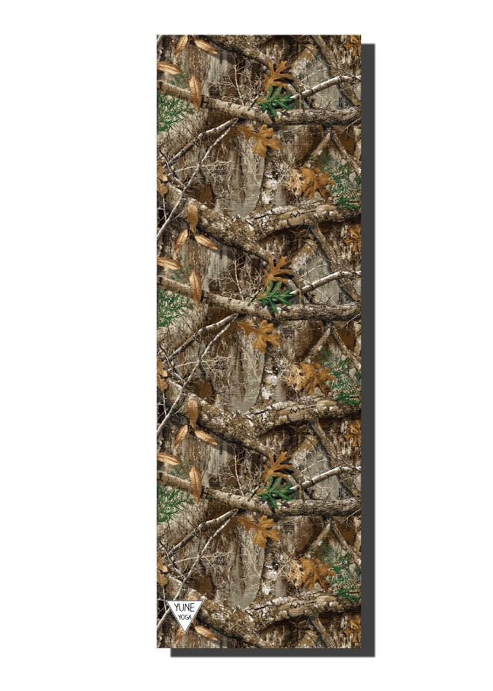 Load image into Gallery viewer, Yune Yoga - Realtree x Yune Yoga Edge Pattern Mat – Eco-Friendly, Non-Slip, 6mm PER Yoga Mat