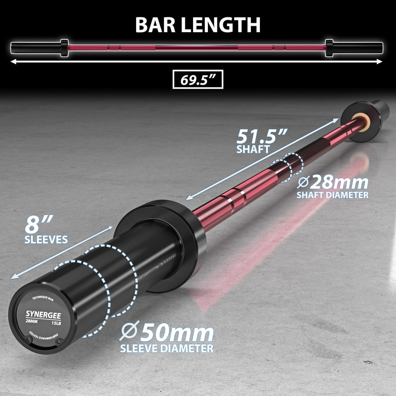 Load image into Gallery viewer, Synergee - Technique Barbell