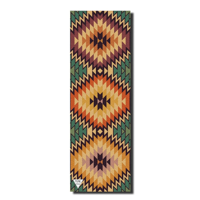 Load image into Gallery viewer, Yune Yoga - Red Rocks Grass Yoga Mat – 6 mm Extra Thick, Double-Sided Non-Slip, Eco-Friendly PER with Desert Canyon Design | Yune Yoga