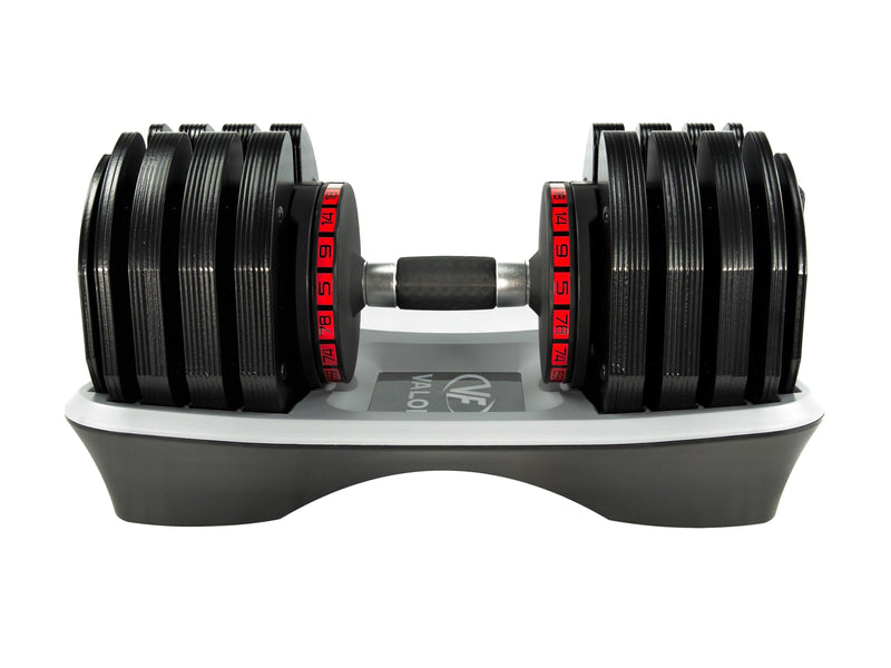 Load image into Gallery viewer, Valor Fitness - Adjustable Dumbbell (55/78lbs)