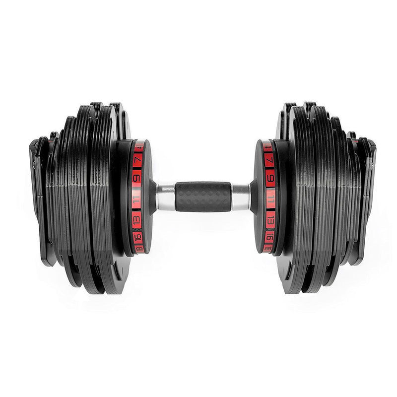 Load image into Gallery viewer, Valor Fitness - Adjustable Dumbbell (55/78lbs)