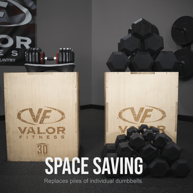 Load image into Gallery viewer, Valor Fitness - Adjustable Dumbbell