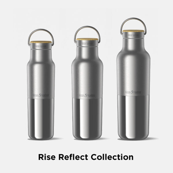 Load image into Gallery viewer, Klean Kanteen - 12oz Rise Reflect with Bamboo Cap