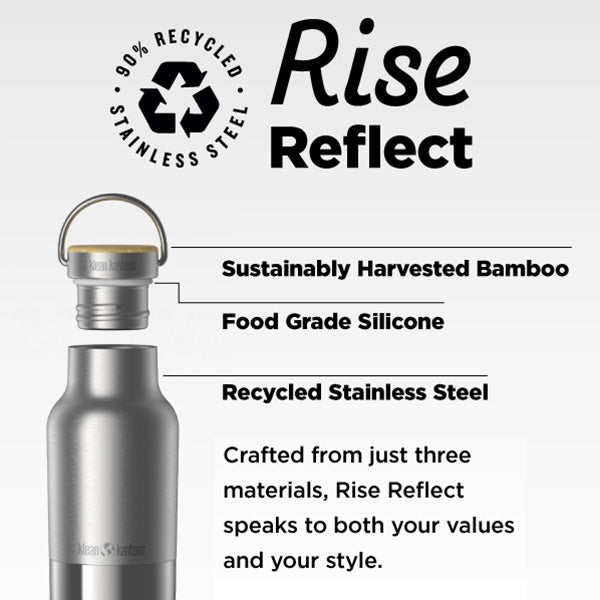 Load image into Gallery viewer, Klean Kanteen - 16oz Rise Reflect with Bamboo Cap