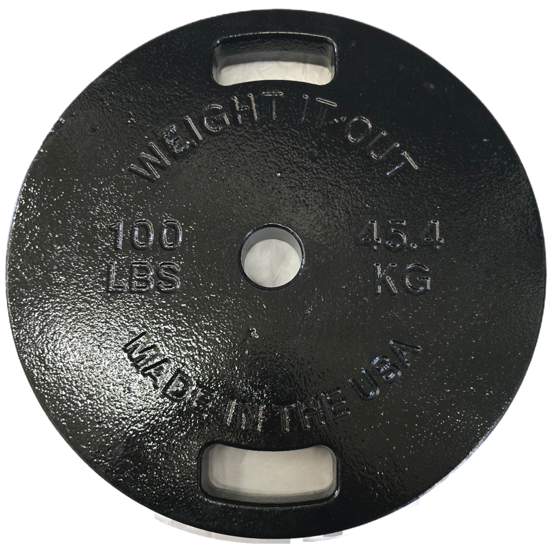 Load image into Gallery viewer, Weight It Out - Cast Iron Machined Weight Plate Pairs