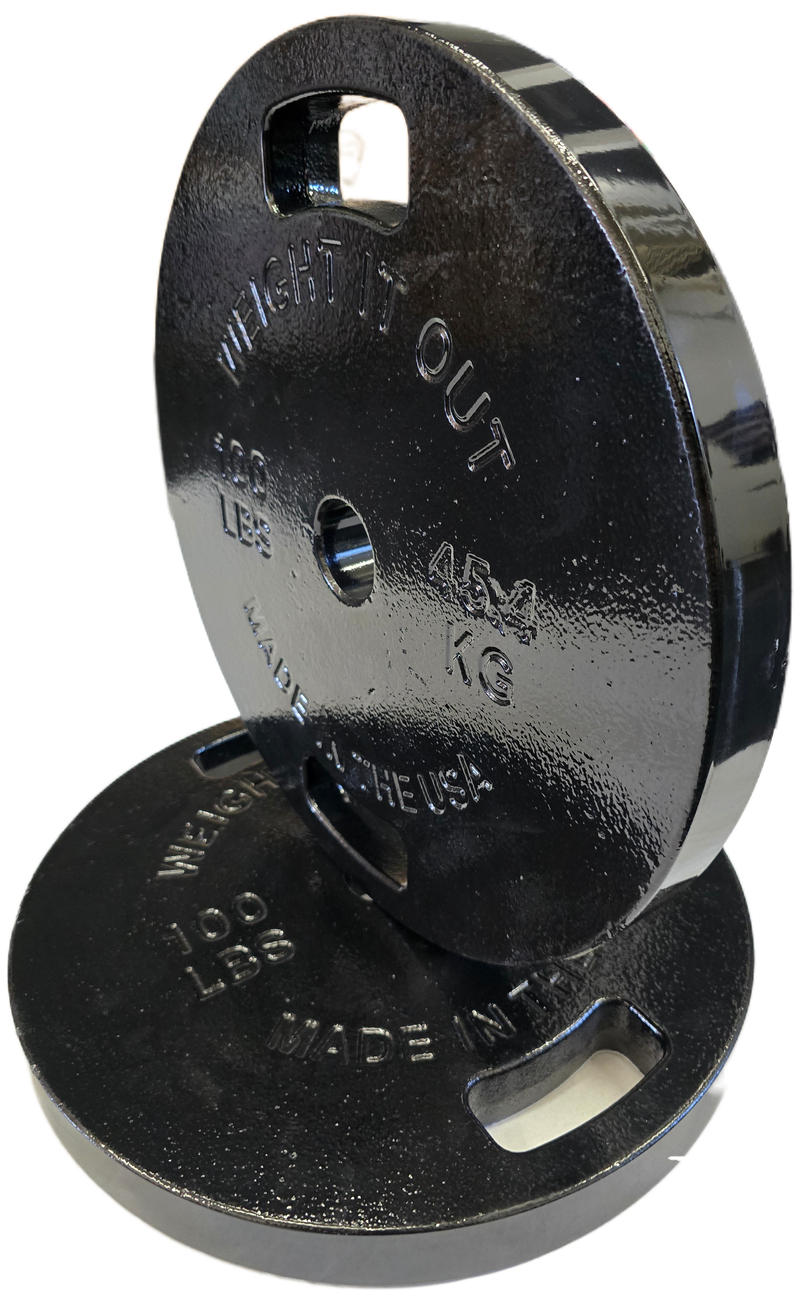 Load image into Gallery viewer, Weight It Out - Cast Iron Machined Weight Plate Pairs