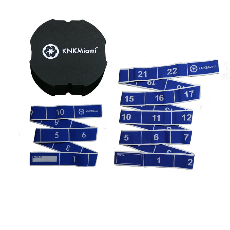 Load image into Gallery viewer, KNKMiami - Circular Yoga Block + 2 Ultra Bundle (12 & 24-Loop Heavy Bands)