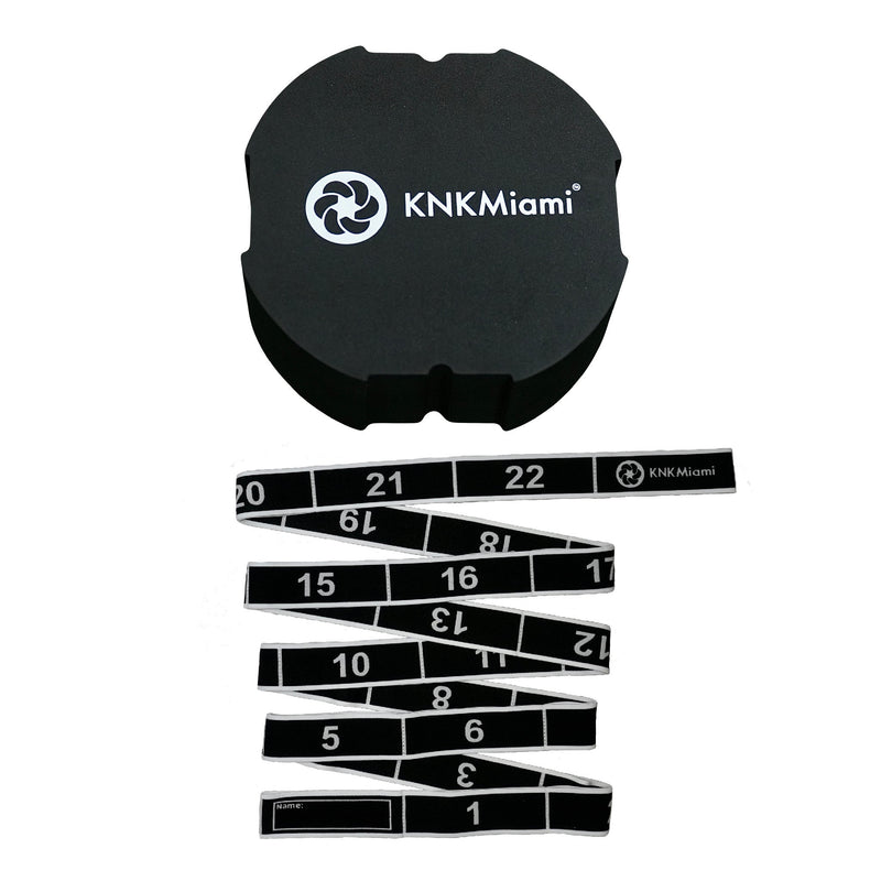 Load image into Gallery viewer, KNKMiami - Circular Yoga Block + Premium Bundle (24-Loop Light Band) - 12-Pack