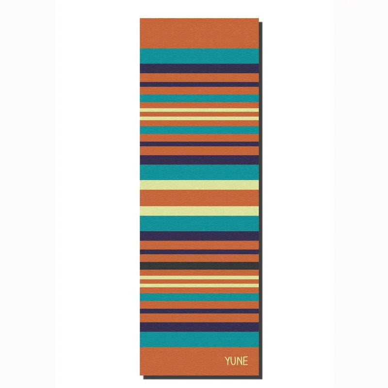 Load image into Gallery viewer, Yune Yoga - Stripe Hype — SB51 6mm Blue Non-Slip Yoga Mat