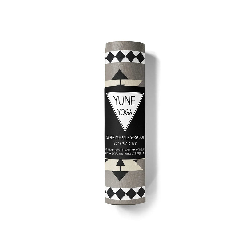 Load image into Gallery viewer, Yune Yoga - Yoga Mat | 6mm Thick | Gray | Non-Slip | Eco Friendly | Yune Yoga | Scorpion Bay