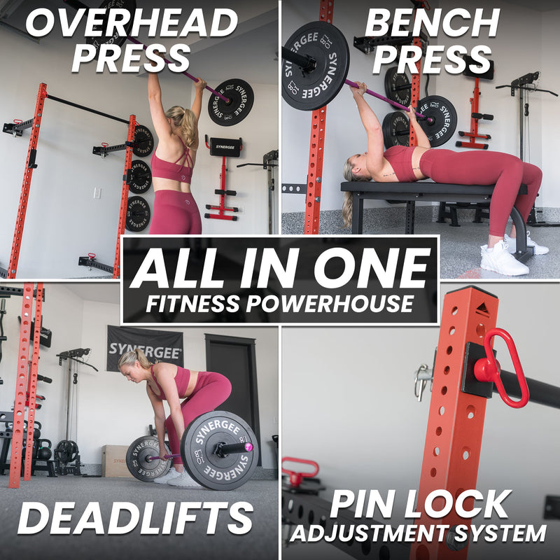 Load image into Gallery viewer, Synergee - Synergee 2200 Series Folding Squat Rack