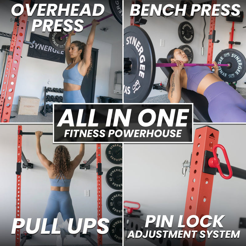 Load image into Gallery viewer, Synergee - Synergee 2200 Series Folding Squat Rack