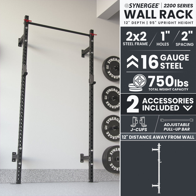 Load image into Gallery viewer, Synergee - 2200 Series Wall Mounted Squat Rack