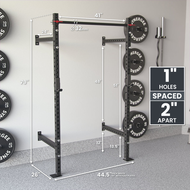 Load image into Gallery viewer, Synergee - 2200 Series Wall Mounted Squat Rack
