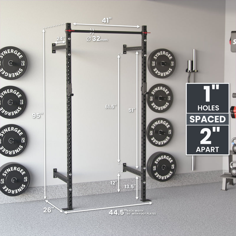 Load image into Gallery viewer, Synergee - 2200 Series Wall Mounted Squat Rack