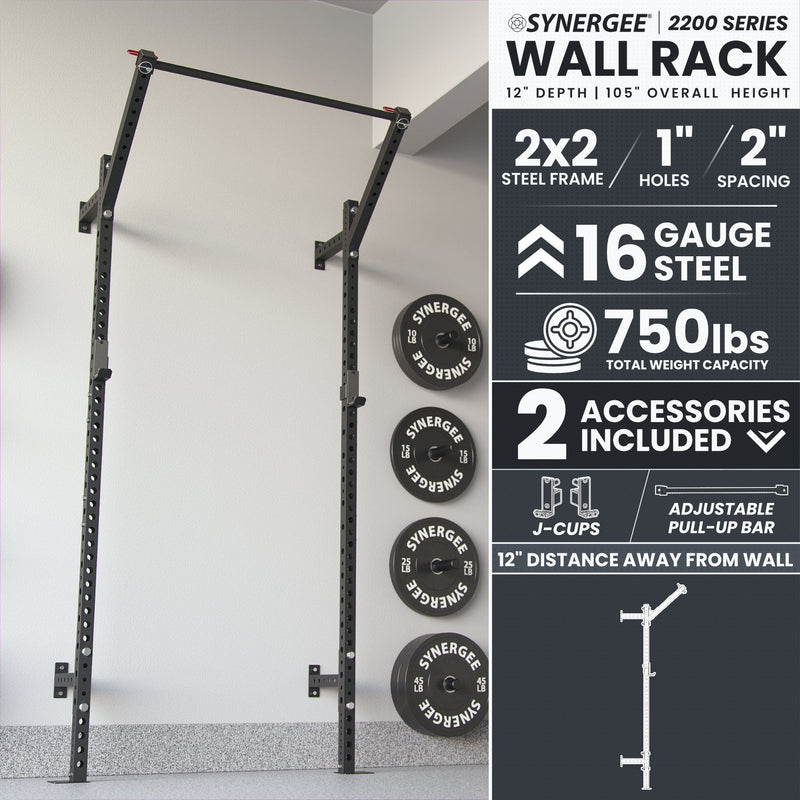 Load image into Gallery viewer, Synergee - Synergee 2200 Series Wall Mounted Squat Rack