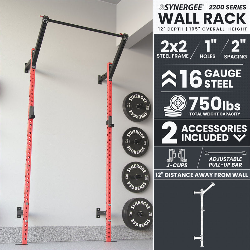 Load image into Gallery viewer, Synergee - Synergee 2200 Series Wall Mounted Squat Rack