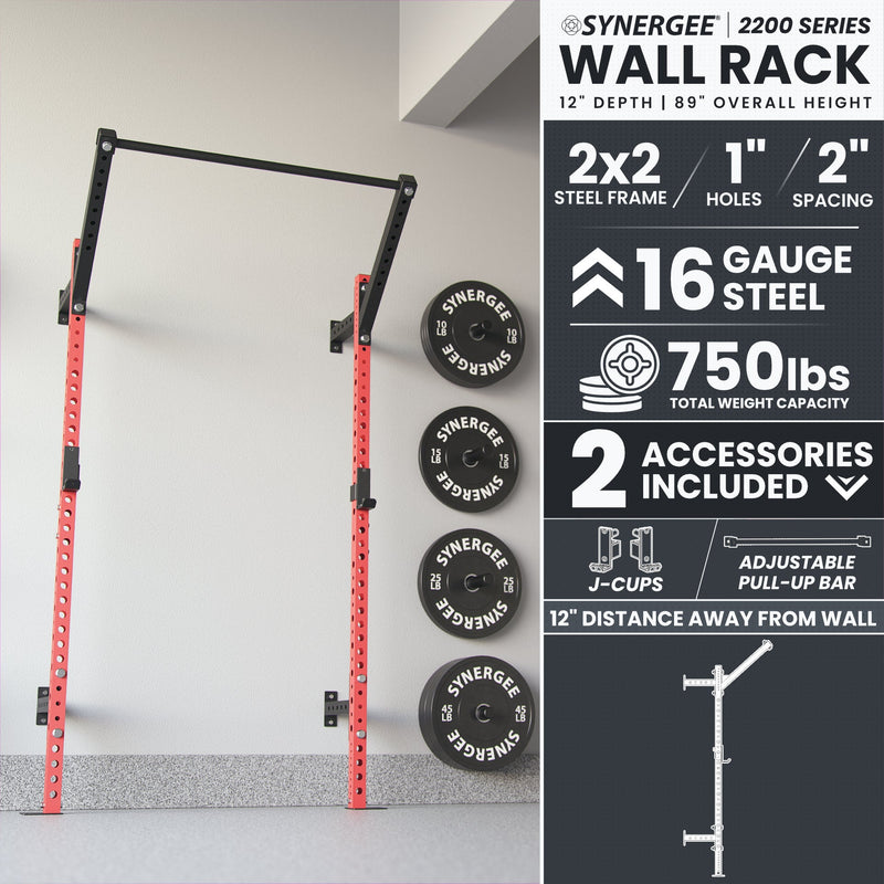 Load image into Gallery viewer, Synergee - Synergee 2200 Series Wall Mounted Squat Rack