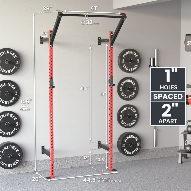 Load image into Gallery viewer, Synergee - Synergee 2200 Series Wall Mounted Squat Rack