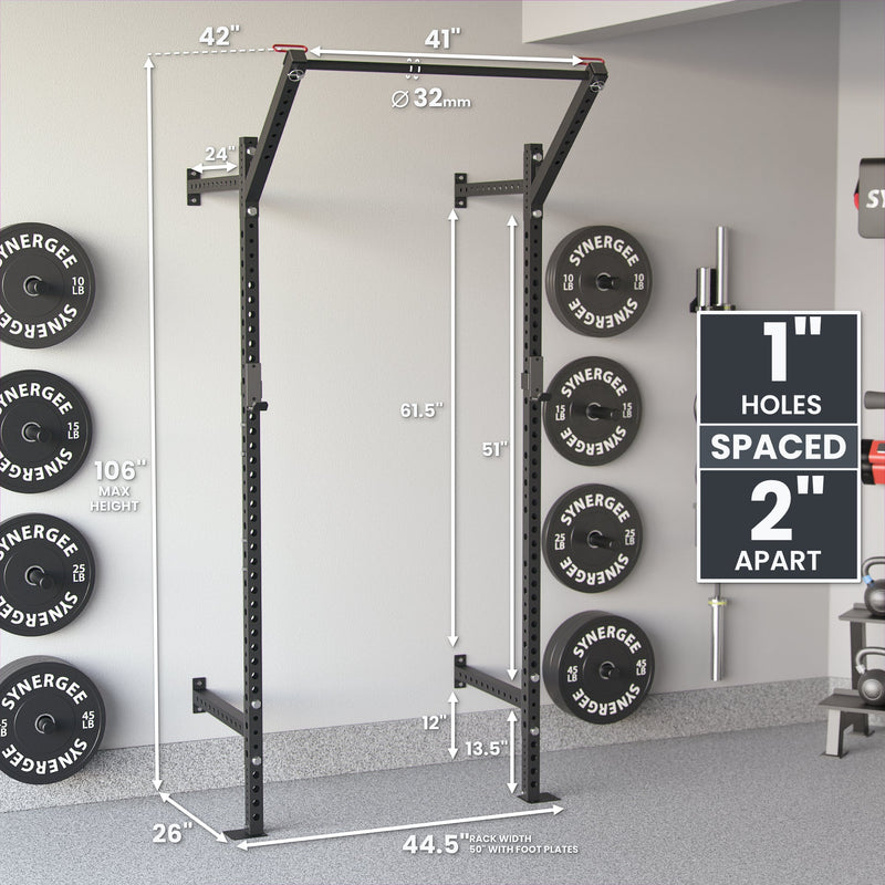 Load image into Gallery viewer, Synergee - Synergee 2200 Series Wall Mounted Squat Rack