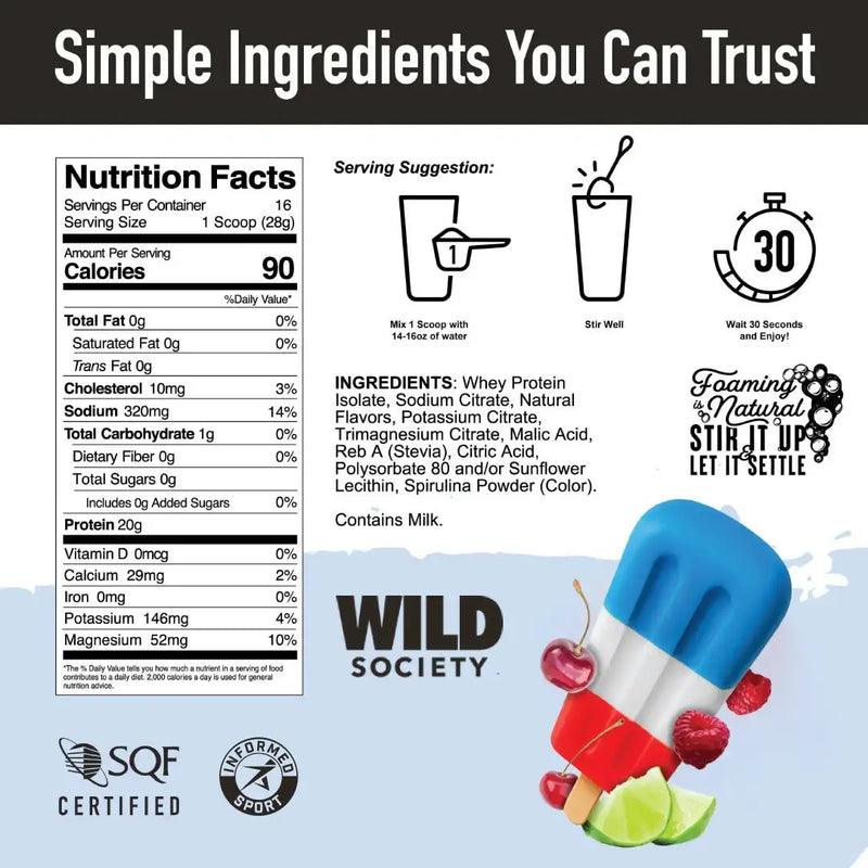 Load image into Gallery viewer, Wild Society Nutrition - Clear Whey Isolate Protein