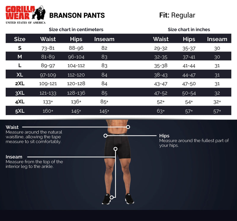 Load image into Gallery viewer, Gorilla Wear - Branson Pants - Black/Gray