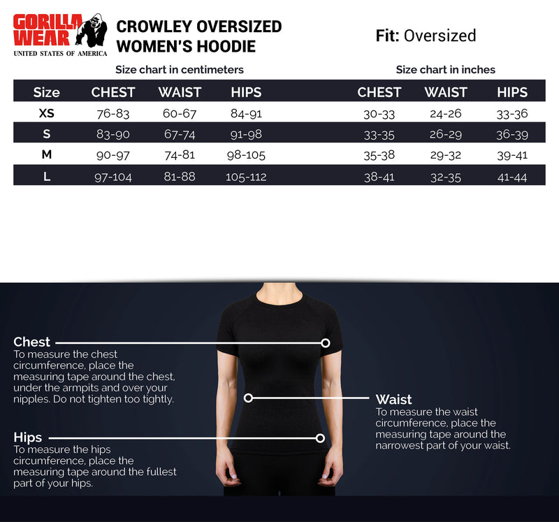 Load image into Gallery viewer, Gorilla Wear - Crowley Women's Oversized Hoodie - Washed Gray