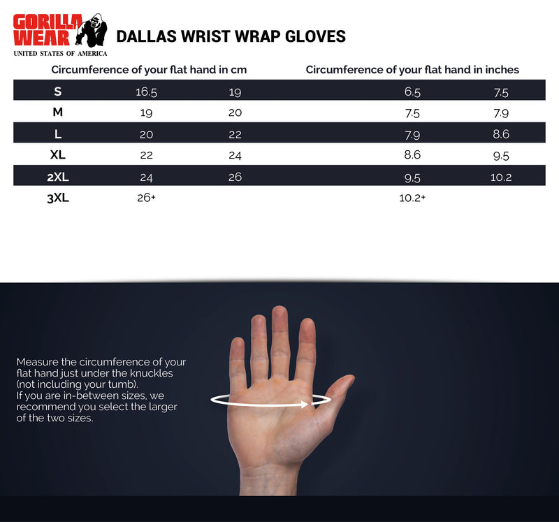 Load image into Gallery viewer, Gorilla Wear - Dallas Wrist Wrap Gloves - Black