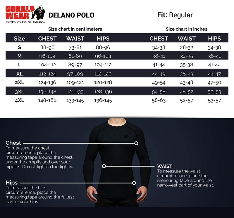 Load image into Gallery viewer, Gorilla Wear - Delano Polo - Black/White