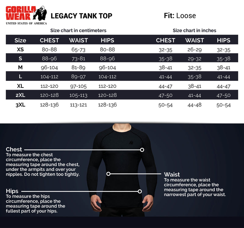 Load image into Gallery viewer, Gorilla Wear - Legacy Tank Top - Gray/Black