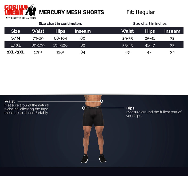 Load image into Gallery viewer, Gorilla Wear - Mercury Mesh Shorts - Gray/Black