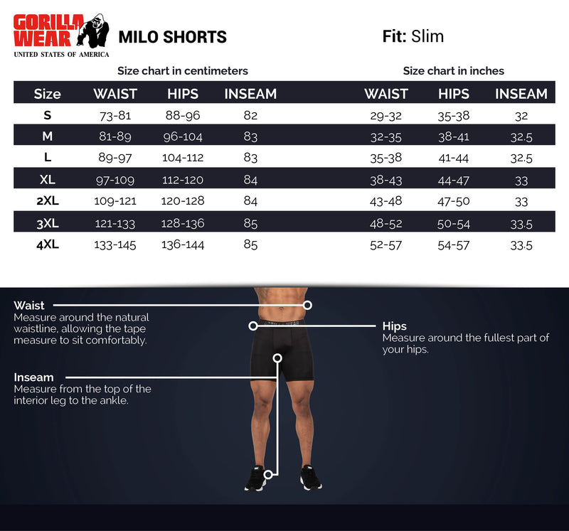 Load image into Gallery viewer, Gorilla Wear - Milo Shorts - Black