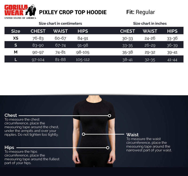 Load image into Gallery viewer, Gorilla Wear - Pixley Crop Top Hoodie - Black