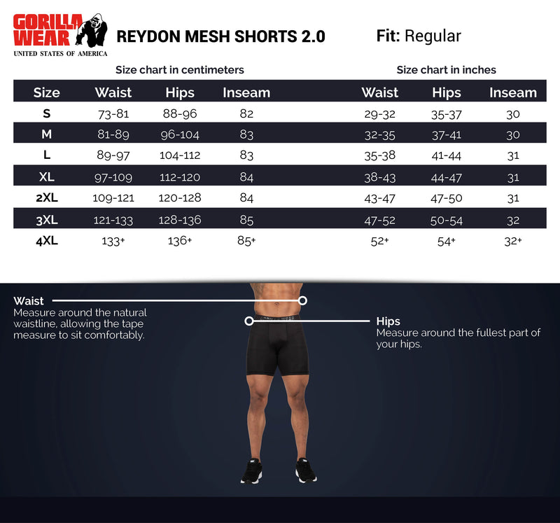 Load image into Gallery viewer, Gorilla Wear - Reydon Mesh Shorts 2.0 - Black