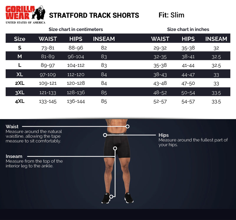 Load image into Gallery viewer, Gorilla Wear - Stratford Track Shorts - Black