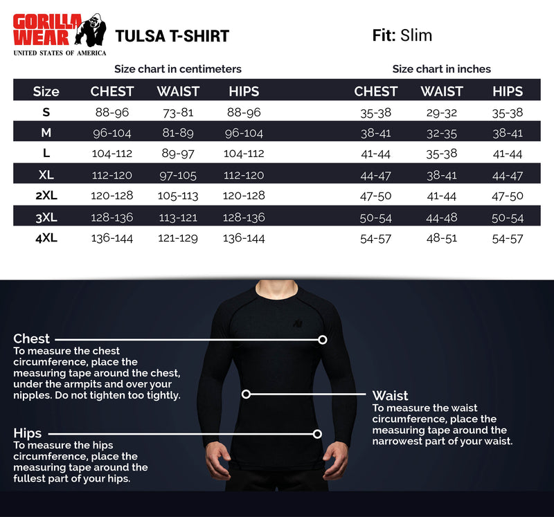 Load image into Gallery viewer, Gorilla Wear - Tulsa T-Shirt - Black